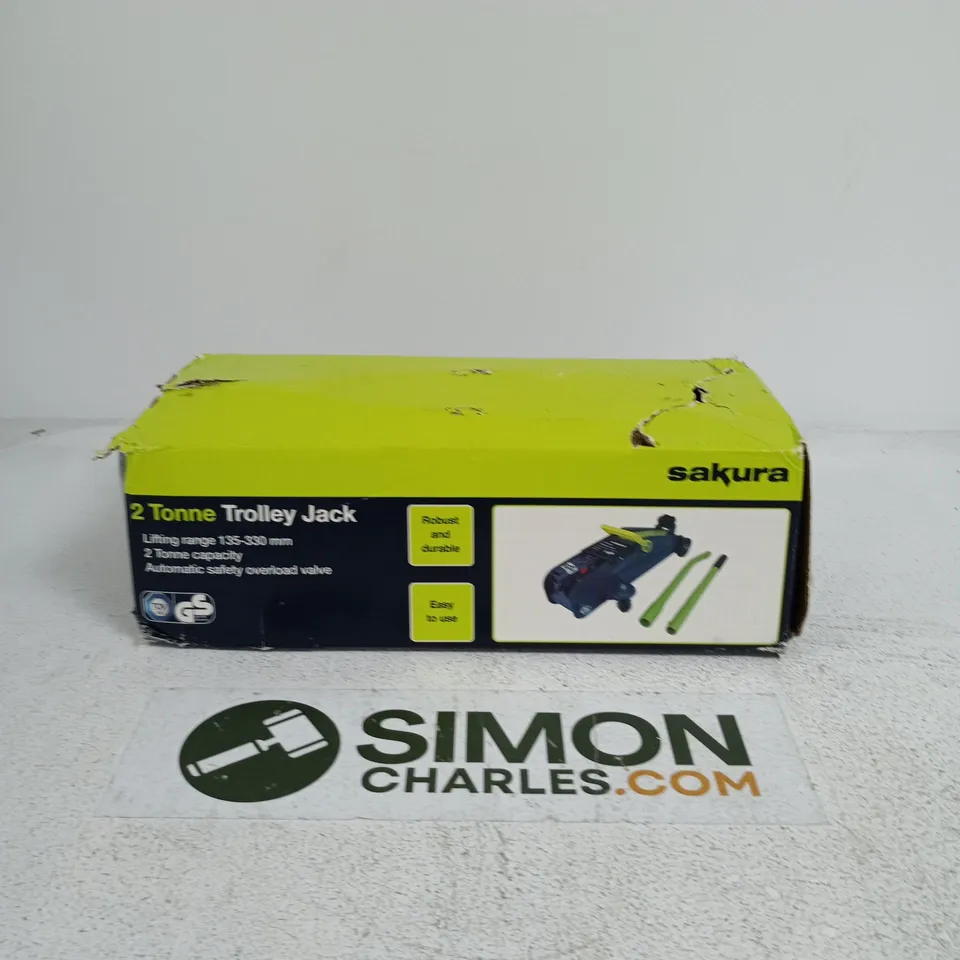 SAKURA 2 TONNE TROLLEY JACK