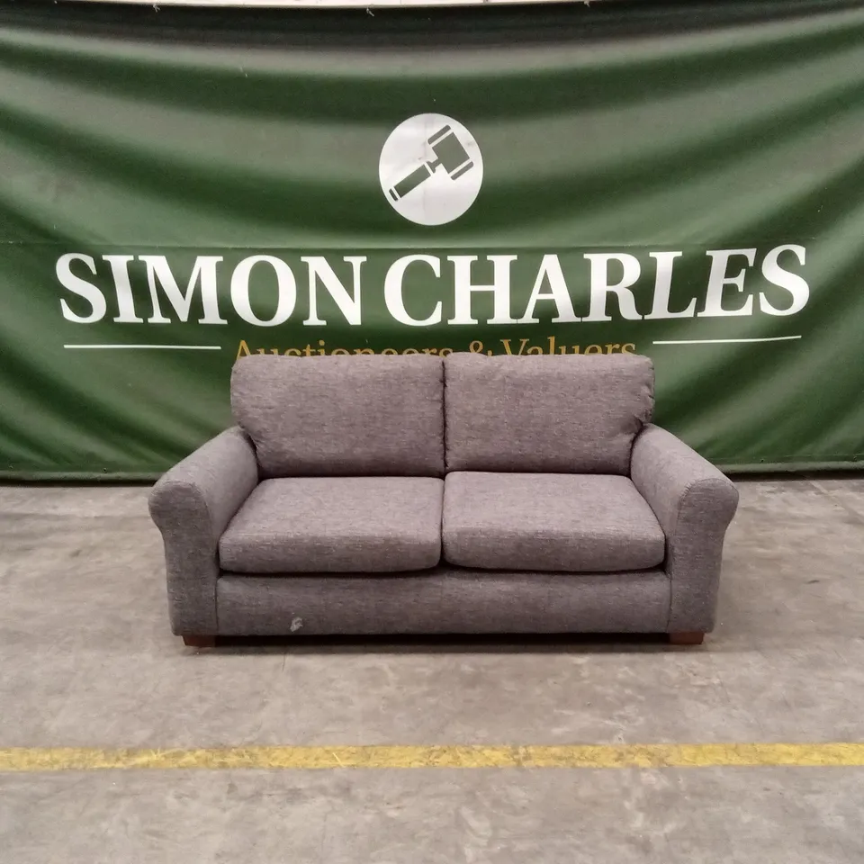 BAILEY FABRIC 3 SEATER SOFA - CHARCOAL RRP £599