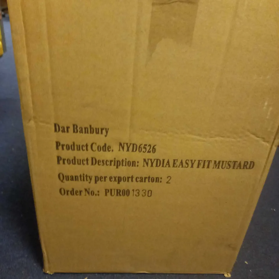 BRAND NEW LOT OF 2 DAR NYDIA EASY FIT SHADE YELLOW/MUSTARD