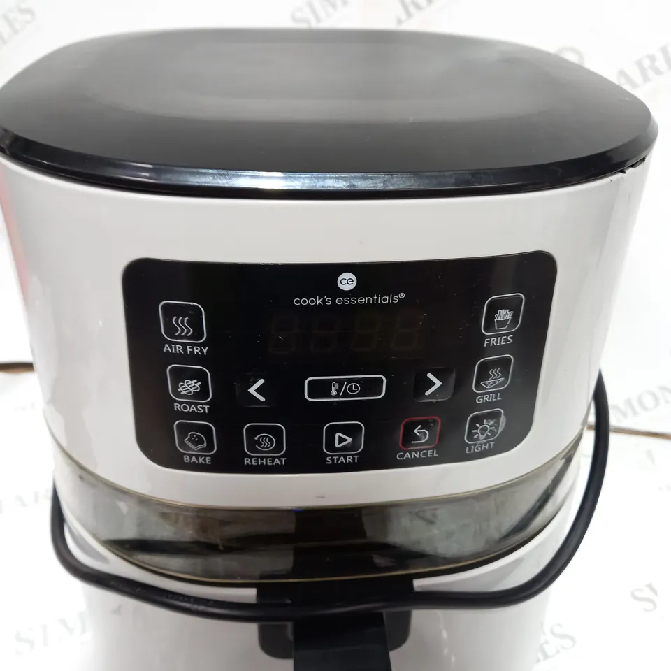 BOXED COOK'S ESSENTIALS 4.0L AIR FRYER, COOL GREY