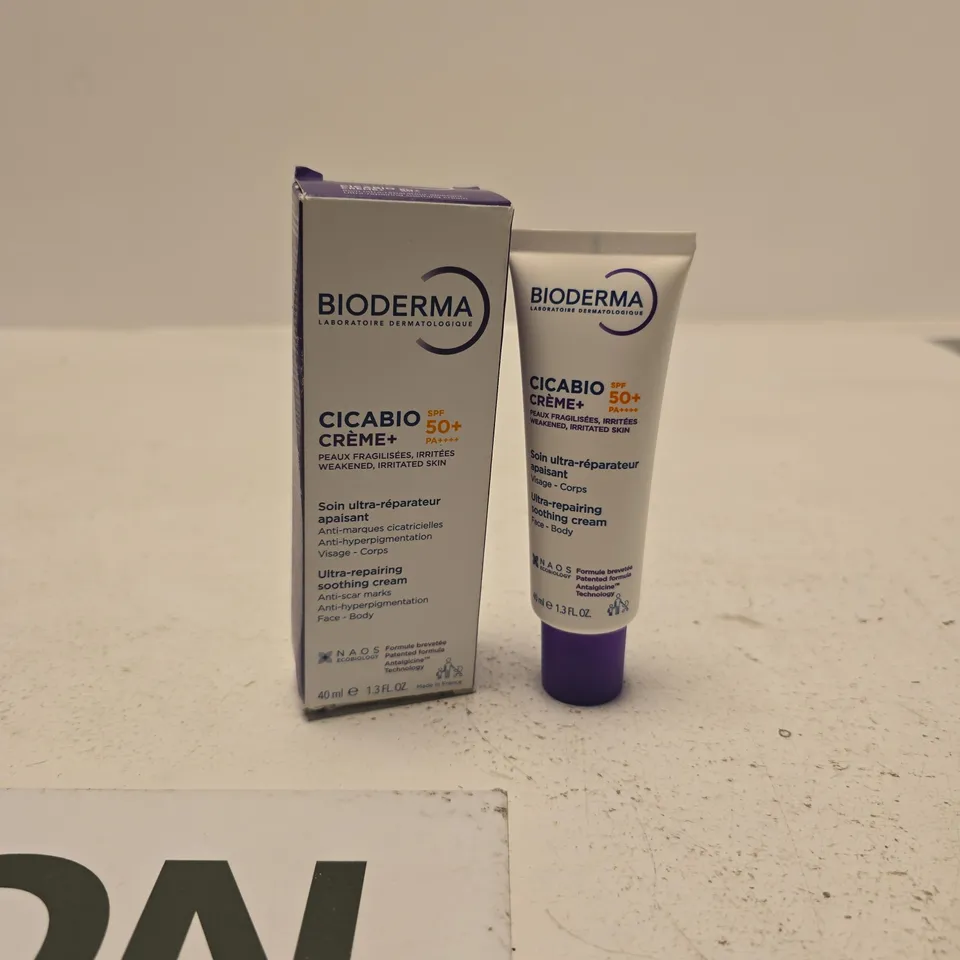 BIODERMA CICABIO CREME+ SPF50+ SOOTHING CREAM 40ML