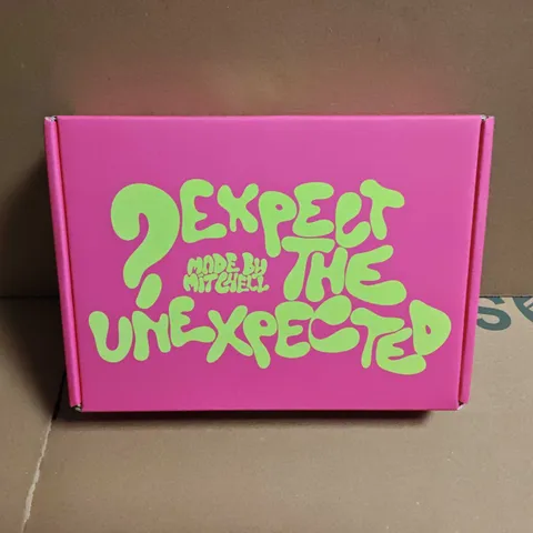 SEALED MADE BY MITCHELL I EXPECT THE UNEXPECTED SURPRISE BOX