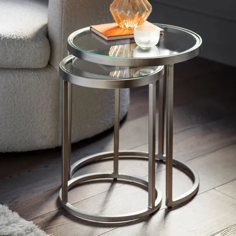 BOXED ROWE 2 PIECE NEST OF TABLES 