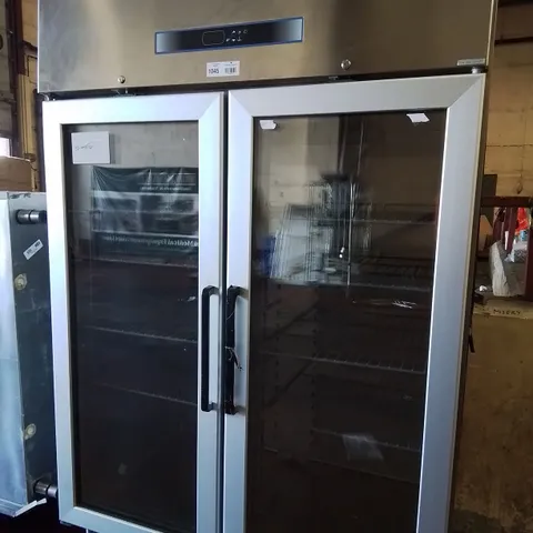 POLARIS DOUBLE DOOR TALL DISPLAY FRIDGE Model F.PLUS TNV 140