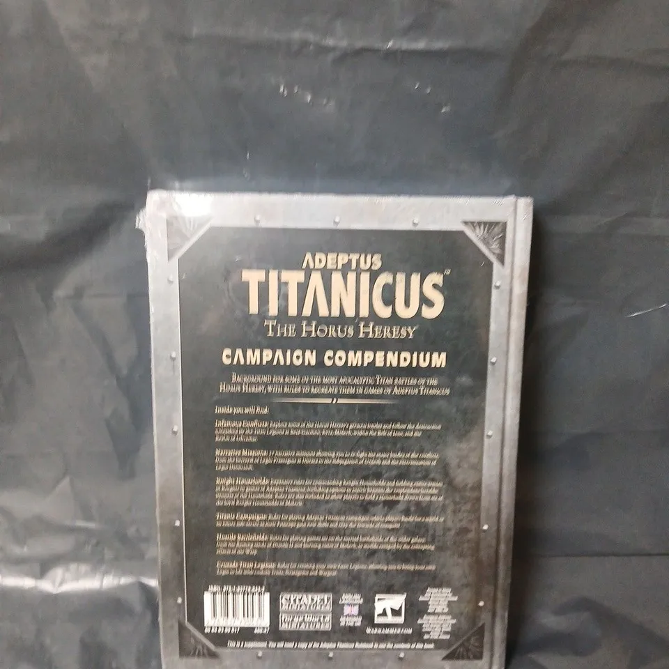 SEALED WARHAMMER ADEPTUS TITANICUS: CAMPAIGN COMPENDIUM