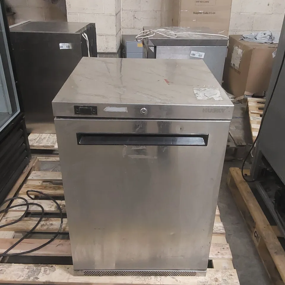 HUSKY FSS2H-SD-SS-UK-HU STAINLESS STEEL COMMERCIAL UNDERCOUNTER FREEZER