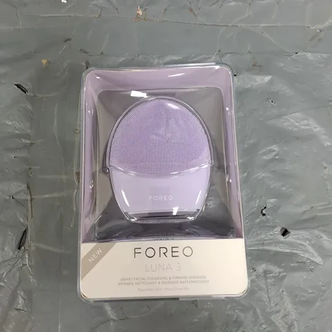 FOREO LUNA 3 SMART FACIAL CLEANSING & FIRMING MASSAGE - PURPLE