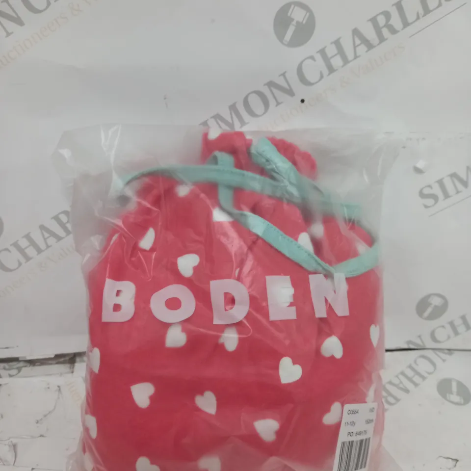 MINI BODEN KIDS STRIPE & HEART KNICKERS PACK OF 7