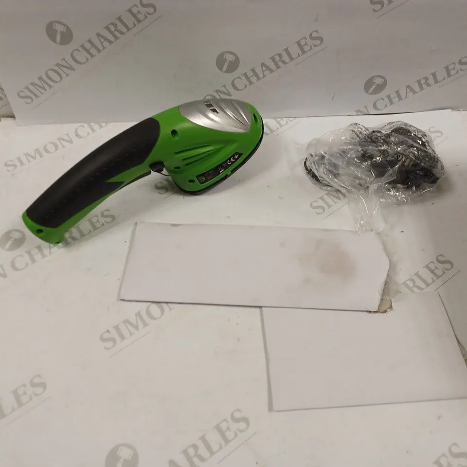 CORDLESS GRASS SHEAR/SHRUB TRIMMER 