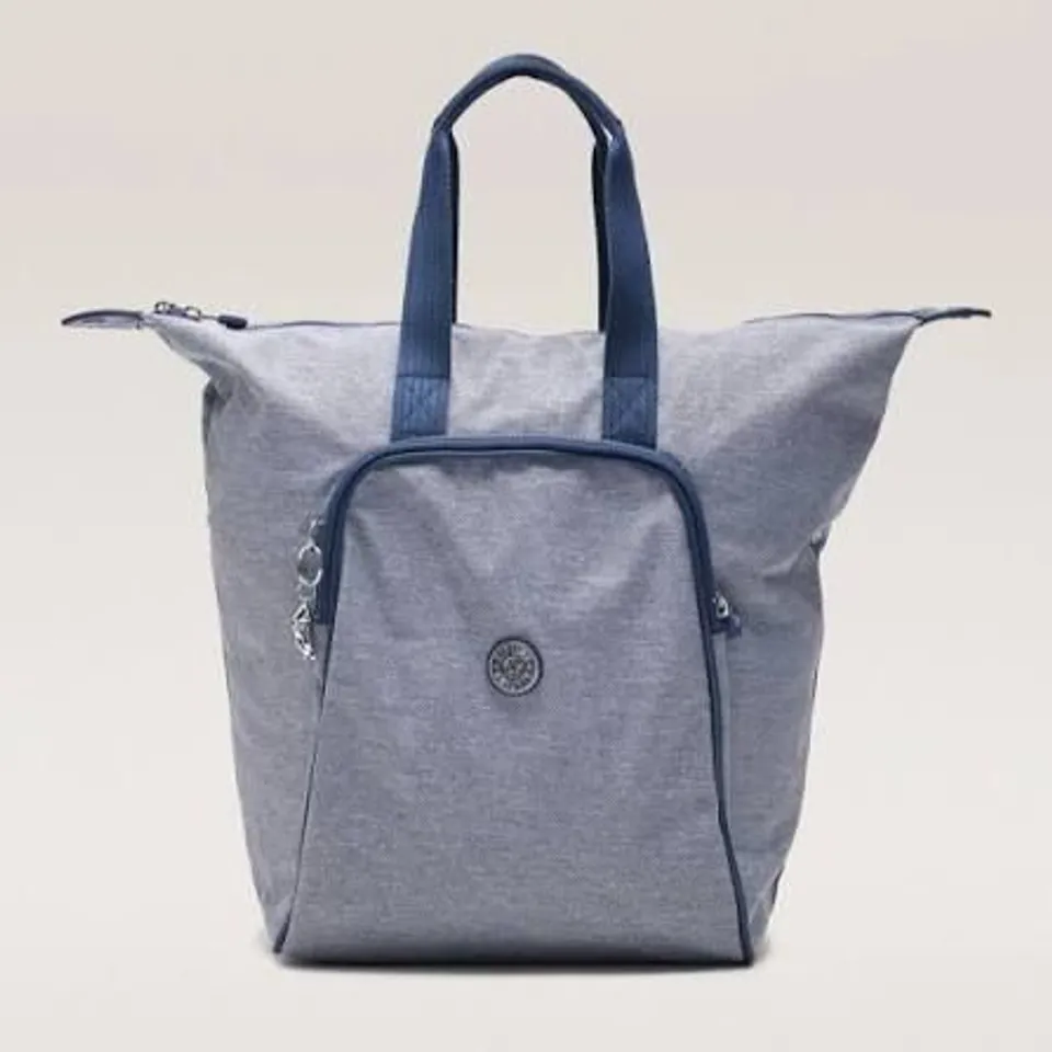 KIPLING TAMARI TOTE BAG - COZY GREEN