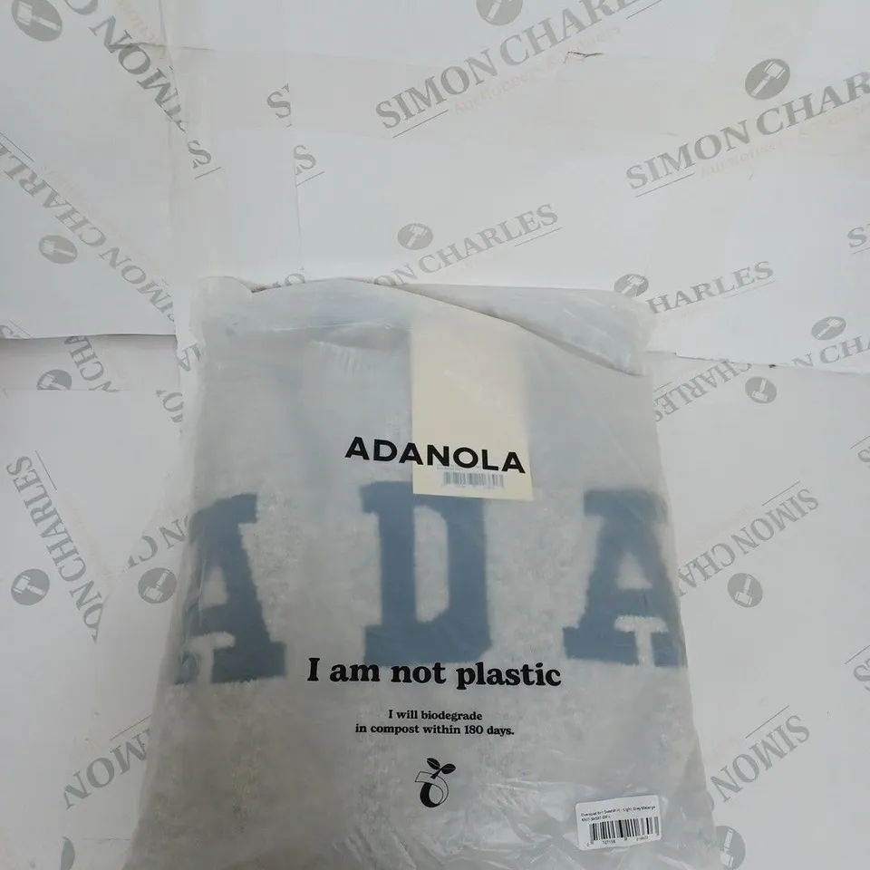 BAGGED ADANOLA OVERSIZED KNIT SWEATSHIRT SIZE L