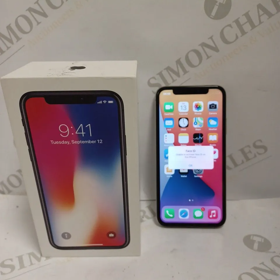 BOXED APPLE IPHONE X - 64GB