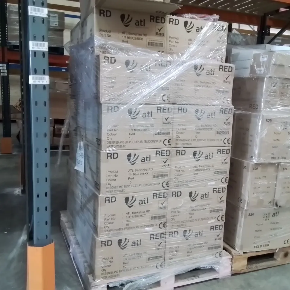 PALLET CONTAINING APPROXIMATELY 275 BRAND NEW  ASSORTED COMMERCIAL/OFFICE IP TELEPHONES