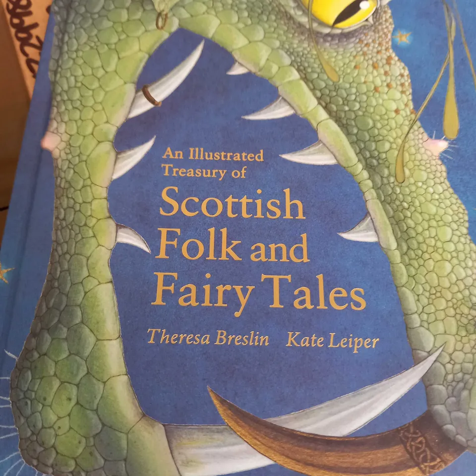 AN ILLUSTRATED TREASURY OF SCOTTISH MYTHICAL CREATURES & FOLK AND FAIRY TALES x2