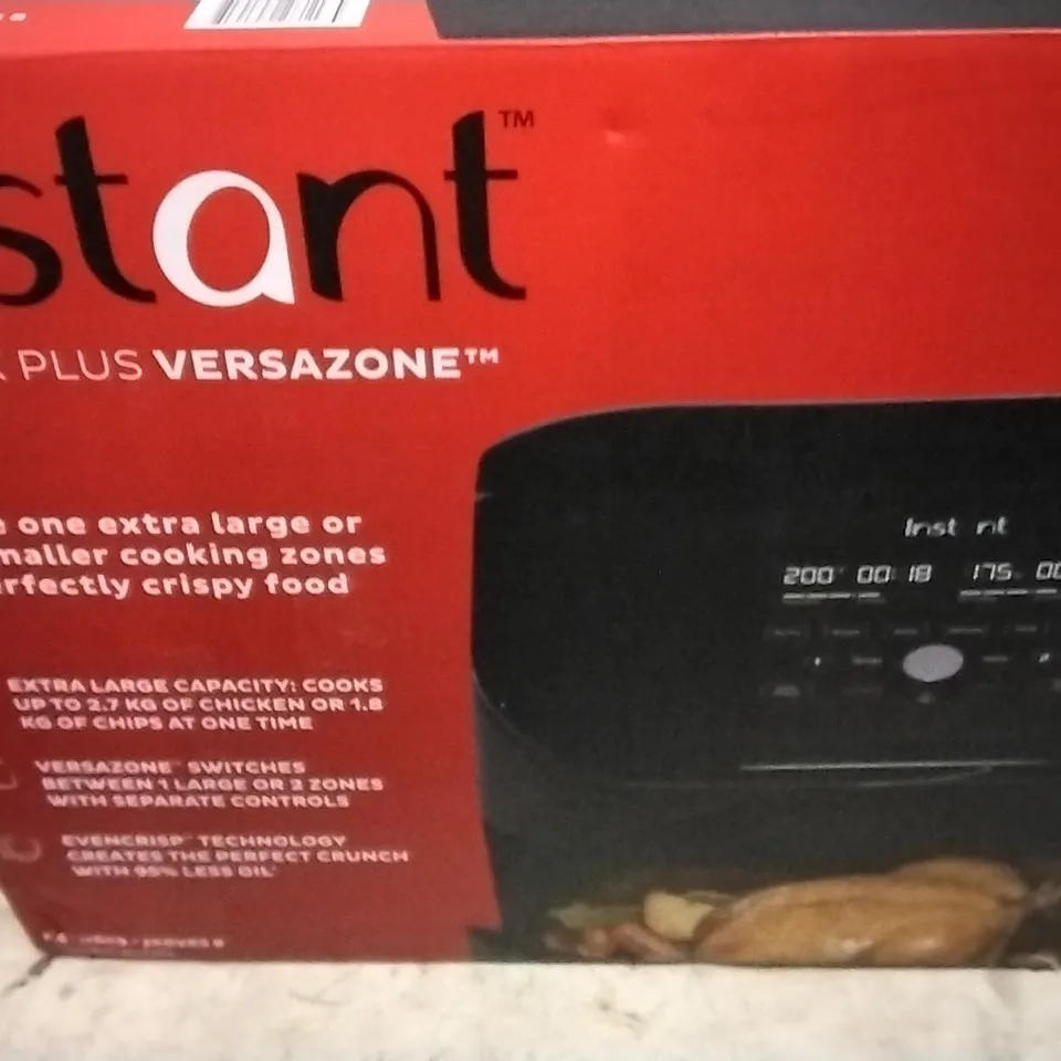 INSTANT VORTEX PLUS VERSAZONE AIR FRYER 8.5L