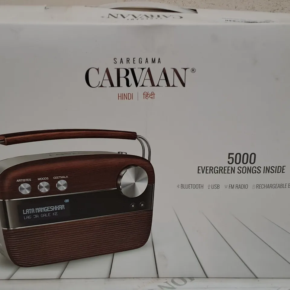 SAREGAMA CARAVAN PORTABLE MUSIC PLAYER