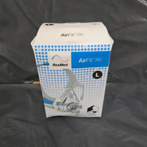 BOXED RESMED AIRFIT F20 FACE MASK - L