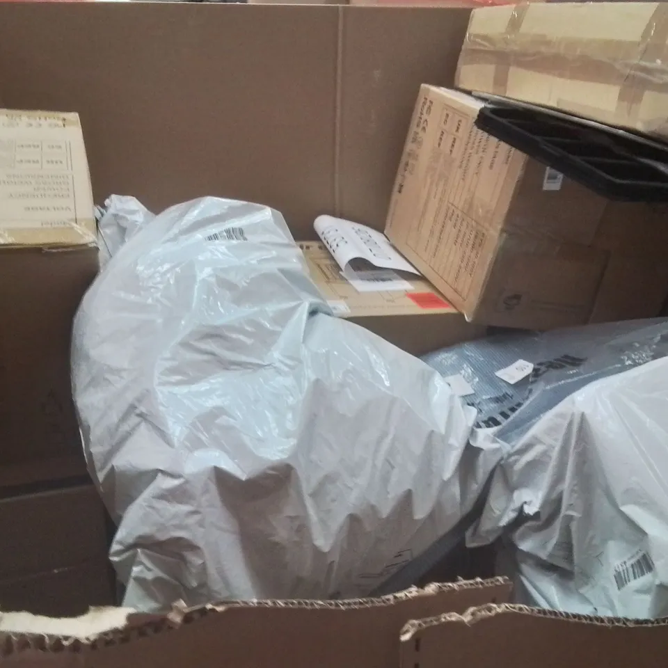 PALLET OF ASSORTED HOUSEHOLD GOODS AND PRODUCTS TO INCLUDE;CHILDREN'S TRICYCLE,TOILET SEAT,AIR COOLER 