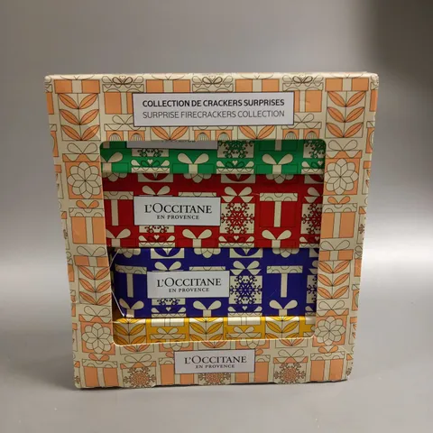 BOXED L'OCCITANE SURPRISE FIRECRACKERS COLLECTION