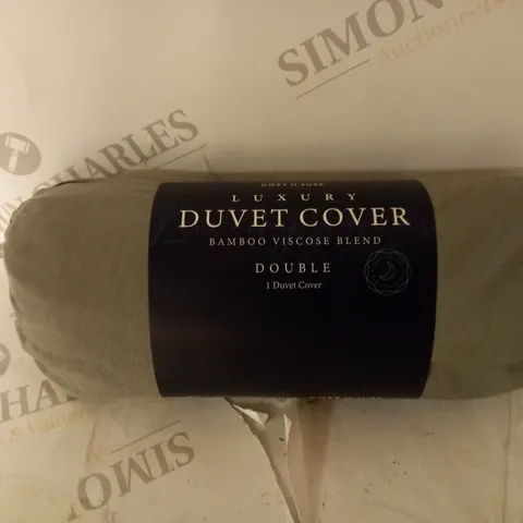 BOXED COSY HOUSE LUXURY DUVET COVER, DOUBLE