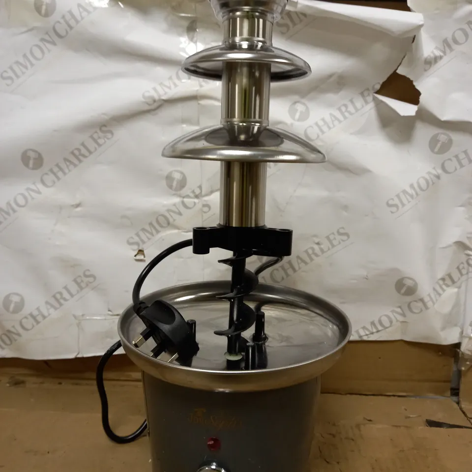 JOE & SEPH'S 1 CHOCOLATE FOUNTAIN-PLASTIC
