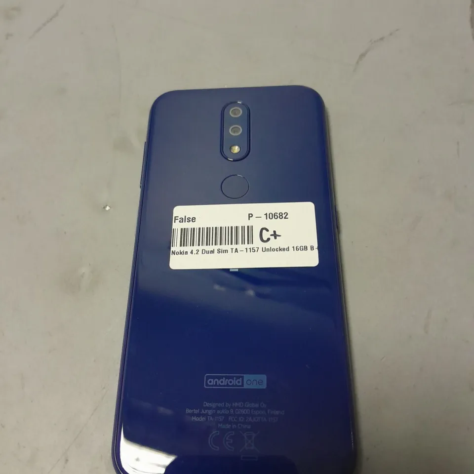 NOKIA 4.2 MOBILE PHONE IN BLUE 