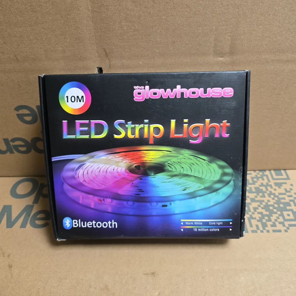 GLOWHOUSE LED STRIP LIGHT 10M BLUETOOTH RGB – BOXED