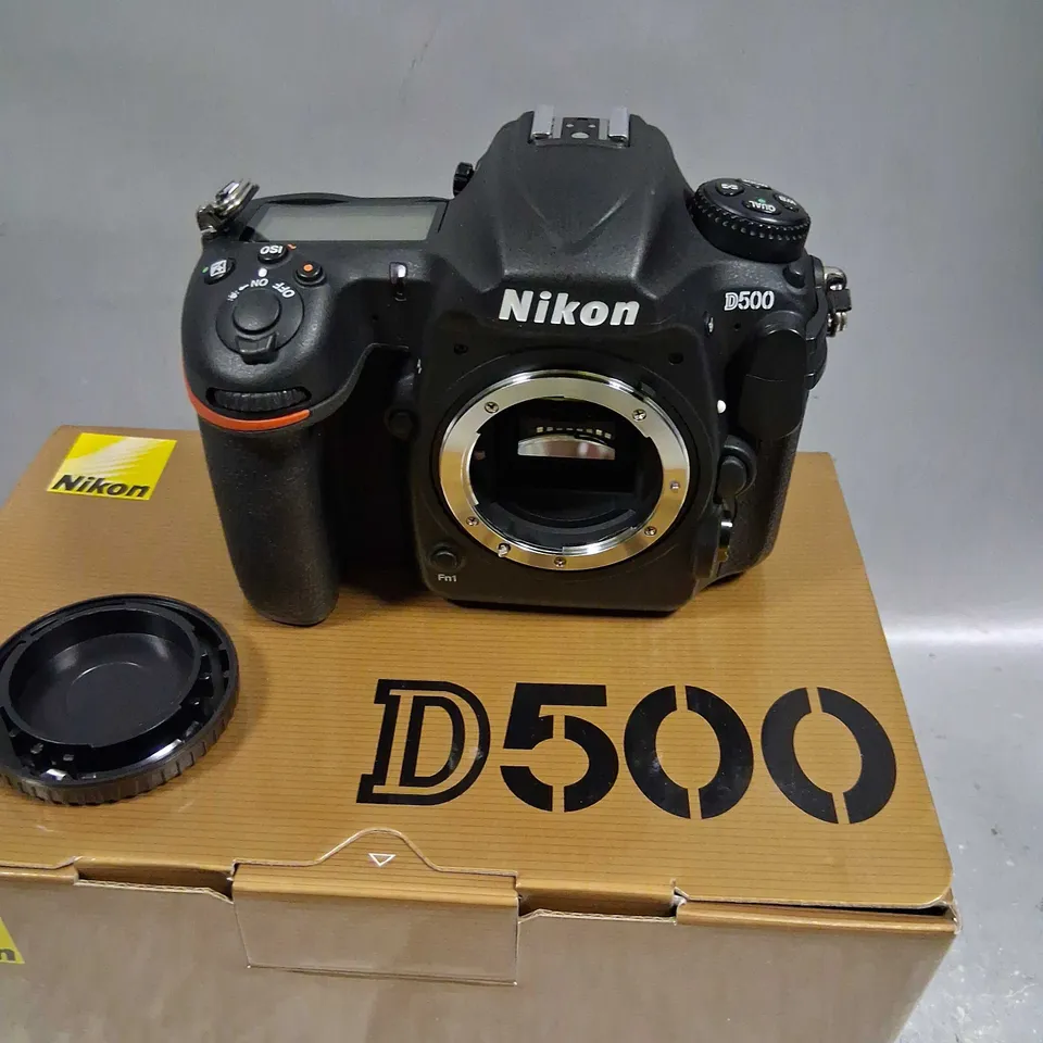 BOXED NIKON D500 DSLR CAMERA BODY ONLY