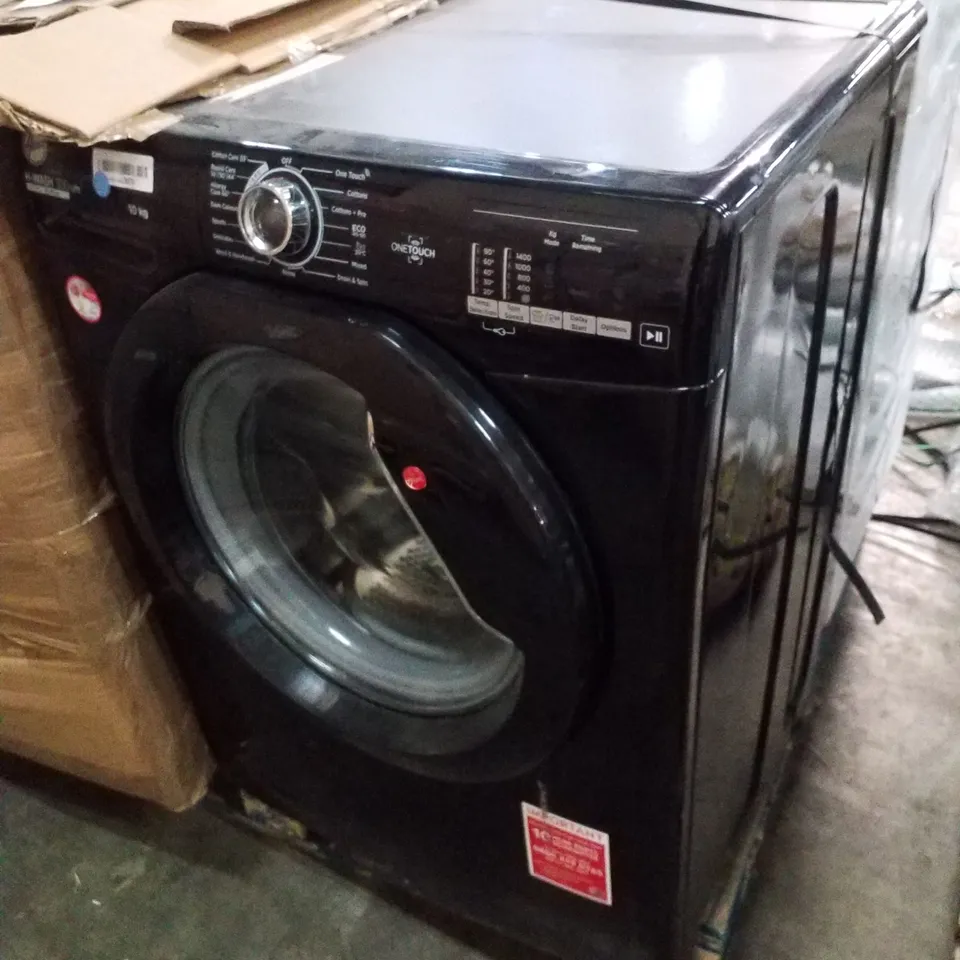 HOOVER H-WASH 300 FREESTANDING WASHING MACHINE BLACK - UNPROCESSED RAW RETURN