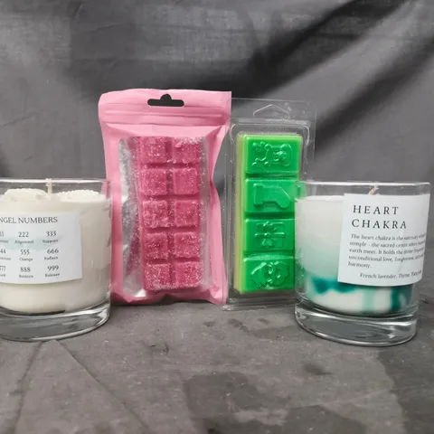 APPROXIMATELY 10 ASSORTED HOUSEHOLD ITEMS TO INCLUDE SCENTED CANDLES, WAX MELTS, ETC