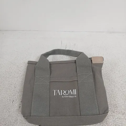 TAROMI BY RAZOR SHARP UK CANVAS BAG