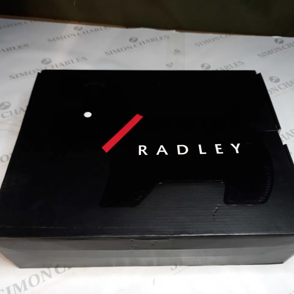 BOXED RADLEY ALBA MID WELLINGTONS BOOTS SIZE 4 