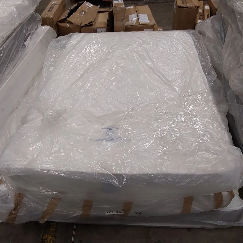 BAGGED 4' SMALL DOUBLE SERENITY HYBRID COIL AND MEMORY FOAM MATTRESS