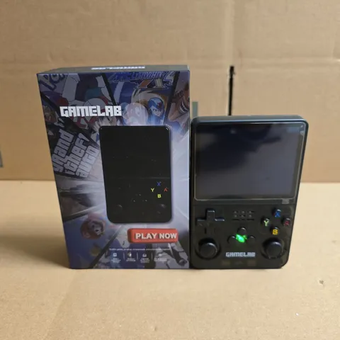GAMELAB HANDHELD GAMING CONSOLE – BOXED, BLACK
