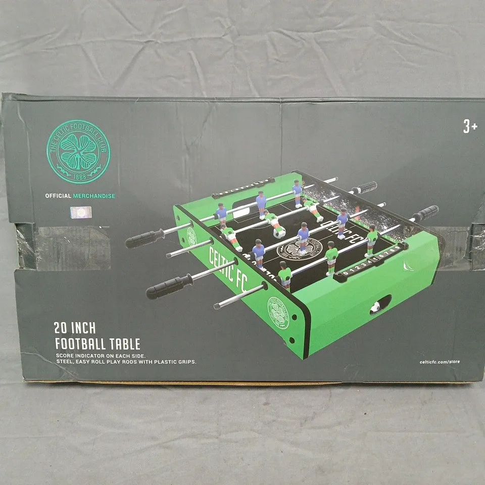 CELTIC FOOTBALL CLUB 20" FOOTBALL TABLE