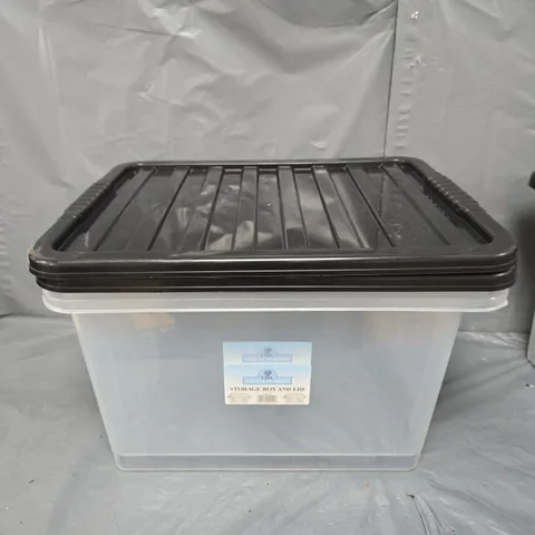 TML STORAGE BOX 30L CLEAR - COLLECTION ONLY