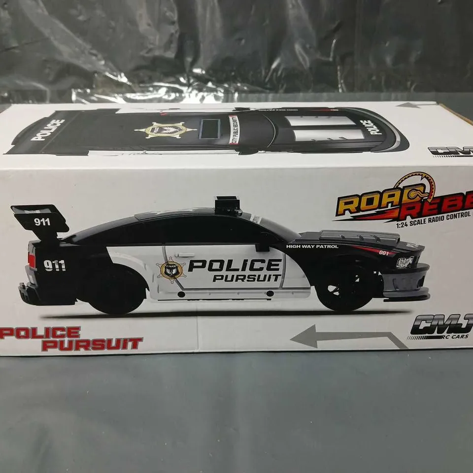 CMJ ROAD REBELS POLICE PURSUIT RADIO CONTROL CAR