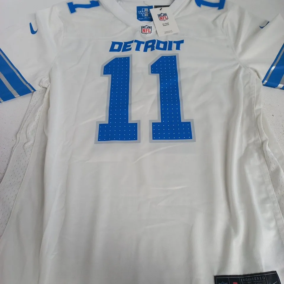 DETROIT LIONS ON-FIELD NFL JERSEY – DWYER #11 (WHITE) - SIZE M