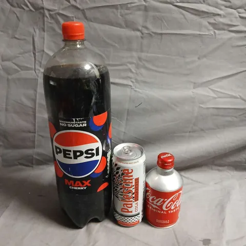 APPROXIMATELY 10 ASSORTED FOOD ITEMS TO INCLUDE - PEPSI MAX CHERRY, COCACOLA - COLLECTION ONLY