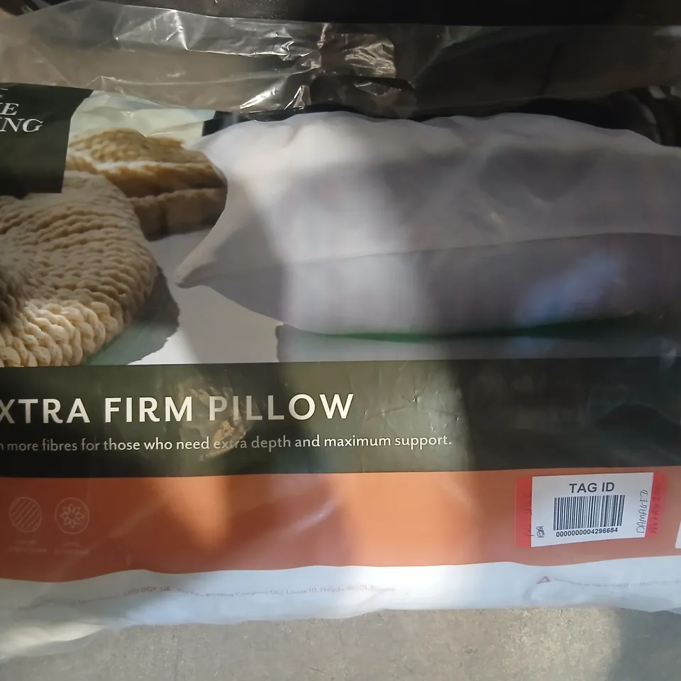 THE FINE BEDDING COMPANY LUNA EXTRA FIRM PILLOW