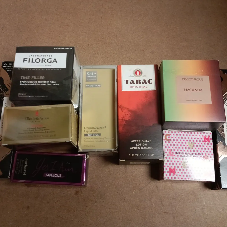 APPROXIMATELY 28 ASSORTED HEALTH & BEAUTY COSMETICS BUNDLE – TABAC ORIGINAL, HACIENDA DISCOTHEQUE, TIME-FILLER & MORE