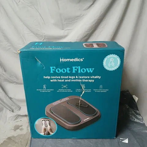 HOMEDICS FOOT FLOW DEVICE BOXED