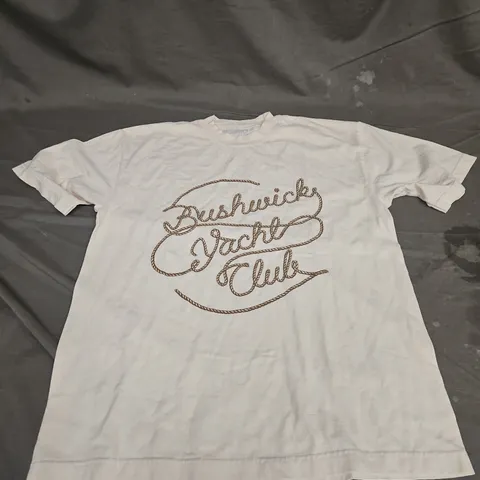 BUSHWICK YACHT CLUB ROPE TEE IN VINTAGE SIZE M