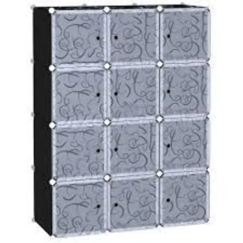 BOXED HOMCOM MODULAR STORAGE ORGANISER (1 BOX)