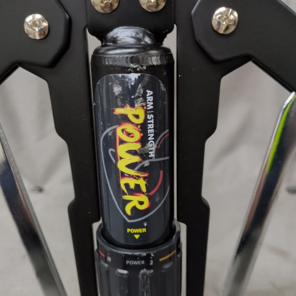 POWER ARM STRENGTH TRAINER WITH DUAL GRIP HANDLES