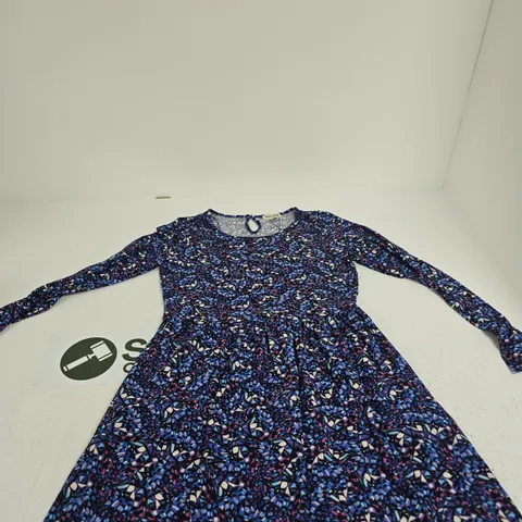 MUDFLOWER WOMEN’S PATTERNED DRESS – LONG SLEEVED, UK 10 (EU 38, US 6)