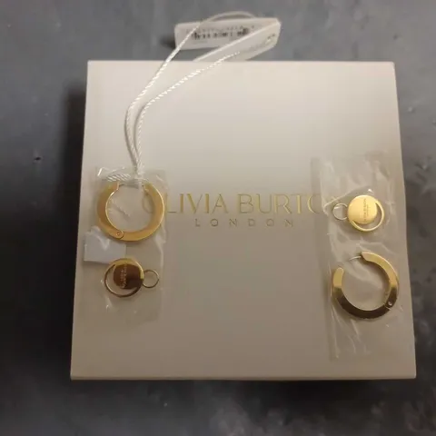 BOXED OLIVIA BURTON RING EARRINGS 