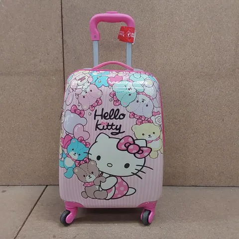 BOXED HELLO KITTY HARDSHELL SUITCASE 