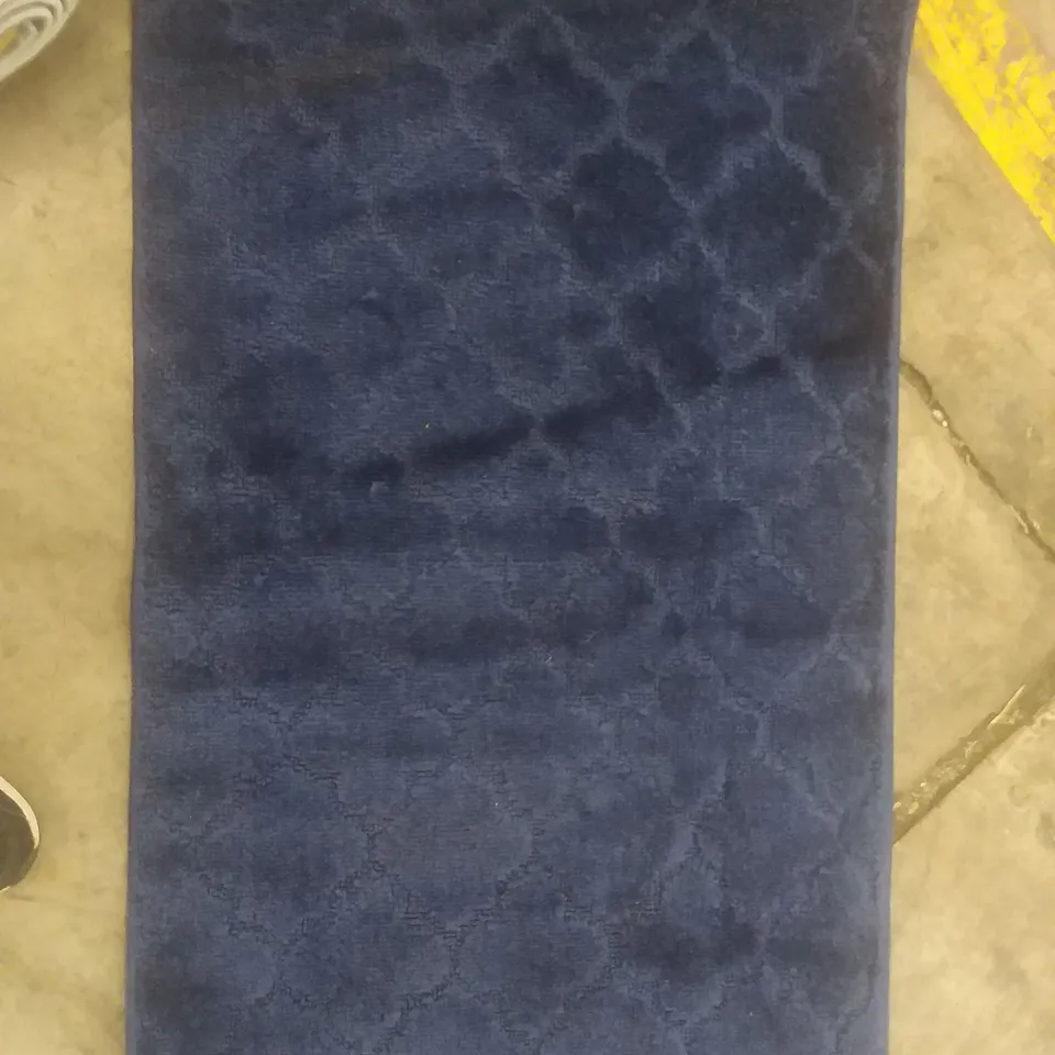 TRELLIS NAVY FLOORMAT 60X110CM