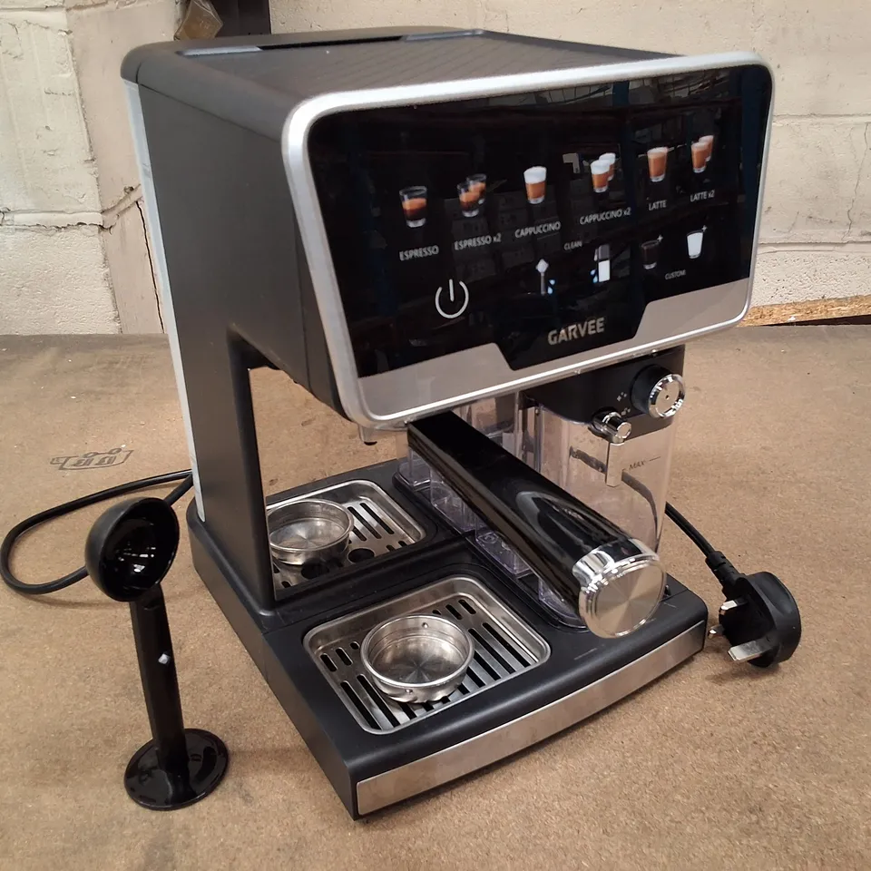 BOXED ESPRESSO MACHINE 20 BAR, 1450W COFFEE MACHINE WITH MILK FROTHER, SELF CLEANING, LED SCREEN, REMOVABLE 2L WATER TANK 500ML MILK TANK, POWERFUL STEAM WAND
